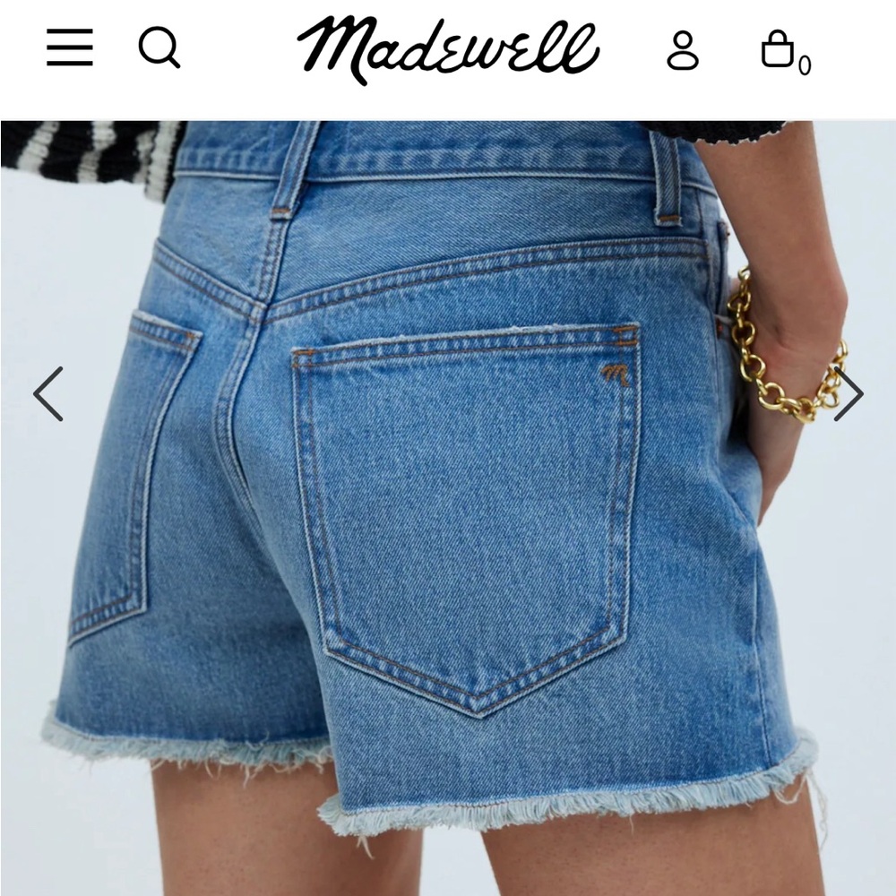 Madewell denim shorts - great condition